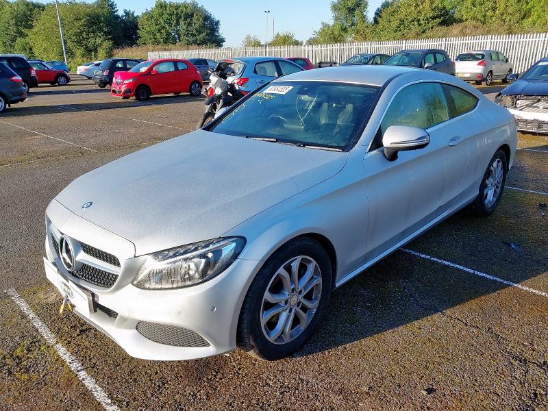2016 MERCEDES-BENZ C 220 SPORT D AUTO C220D SPORT 2DR AUTO for sale at Copart SANDTOFT