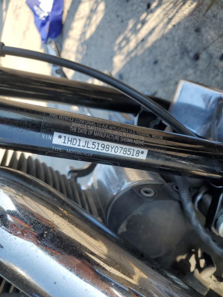 2008 Harley-Davidson Fxstc VIN: 1HD1JL5198Y078518 Lot: 71459125