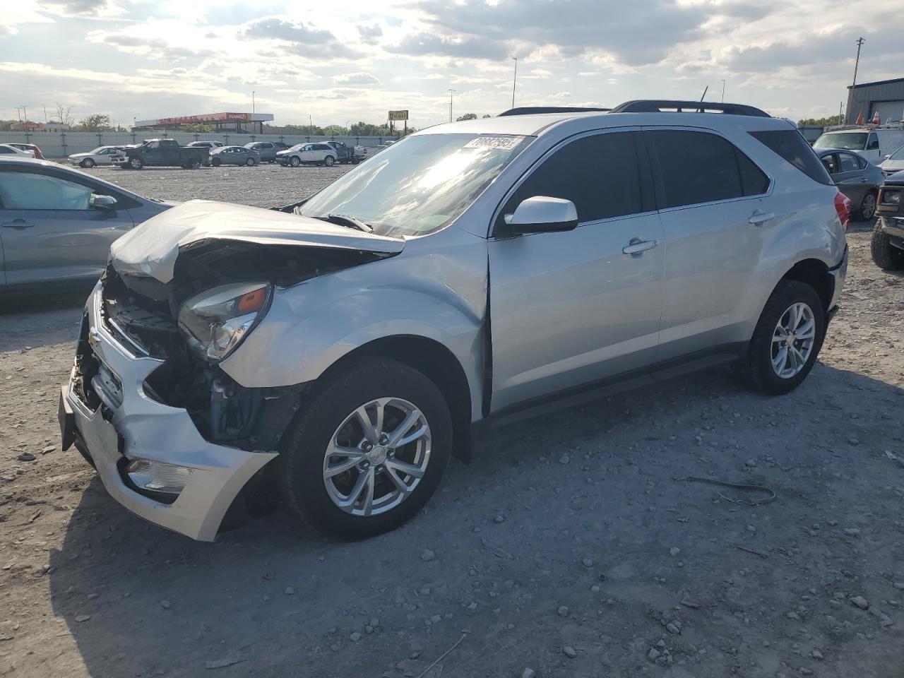 2017 Chevrolet Equinox Lt silver null gas 2GNALCEK2H1574971 photo #1