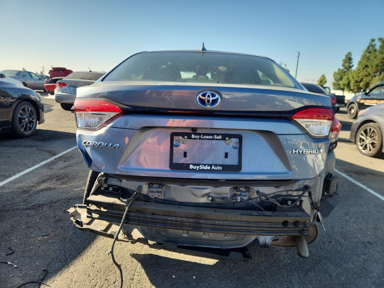 2021 Toyota Corolla Le VIN: JTDEAMDE3MJ032022 Lot: 81166565