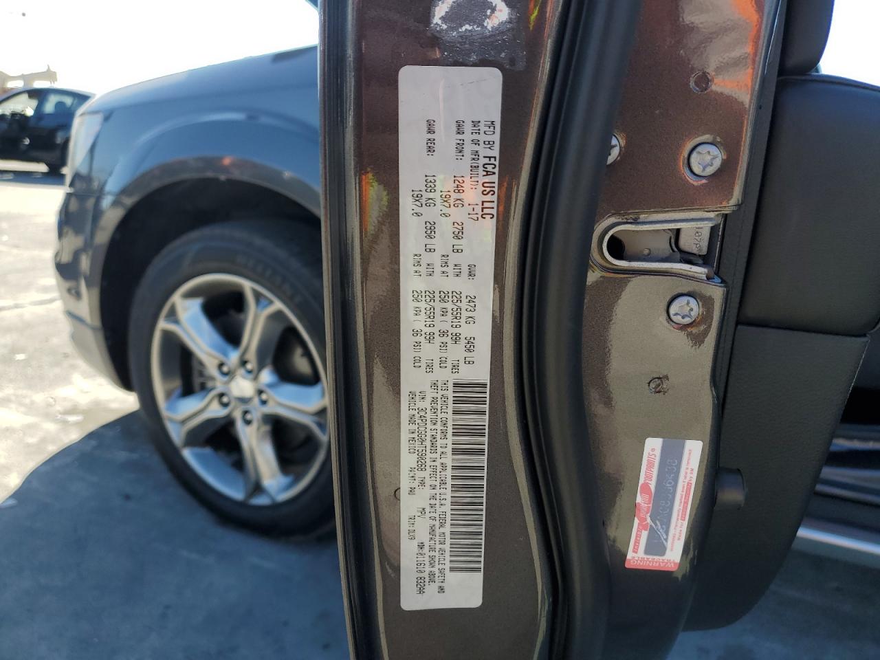 2017 Dodge Journey Crossroad VIN: 3C4PDCGG0HT590268 Lot: 81856985