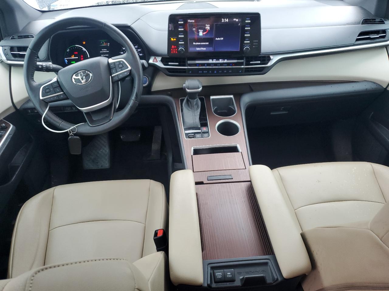 2022 Toyota Sienna Xle VIN: 5TDYRKEC7NS115593 Lot: 81874585