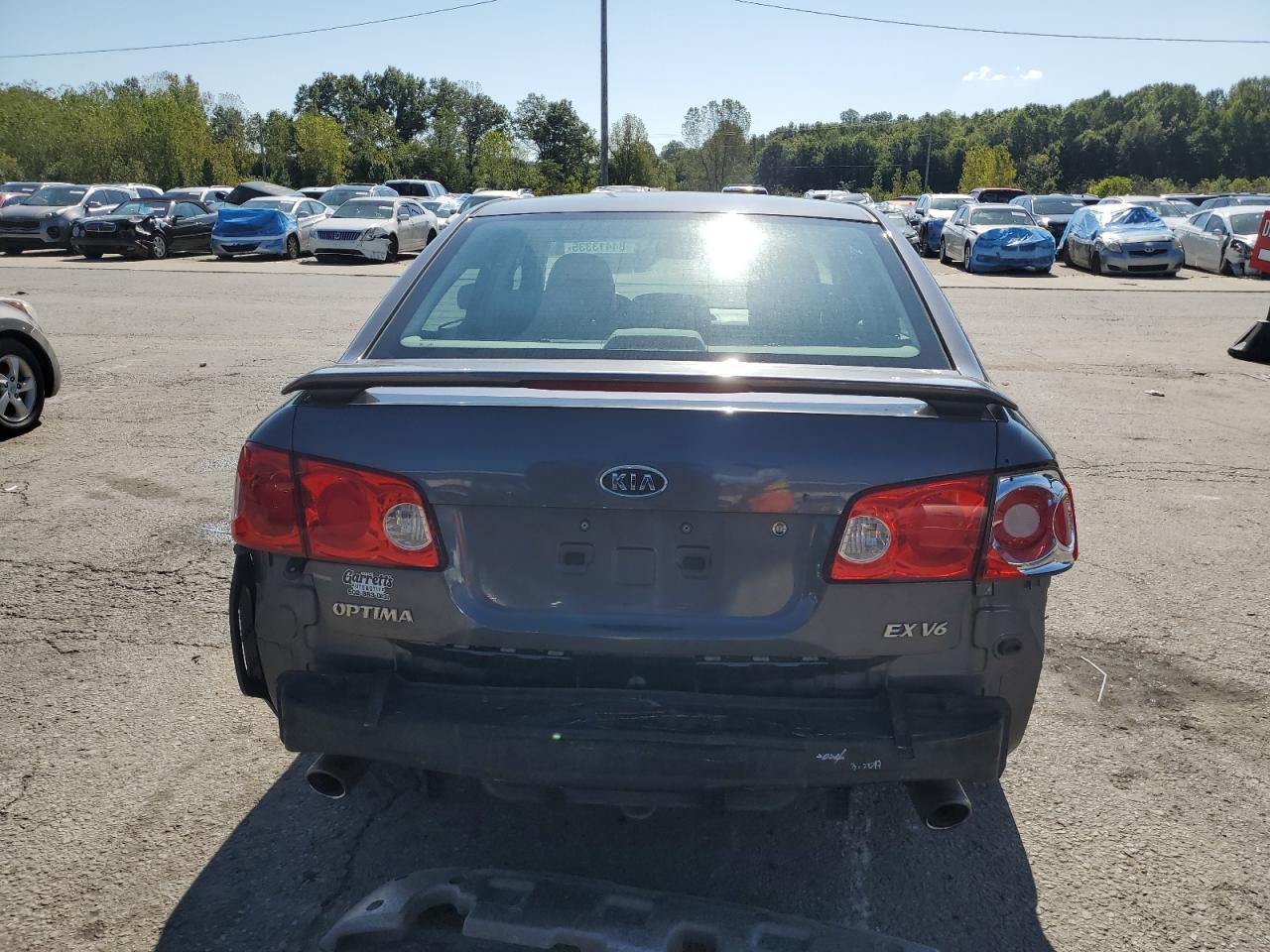 2007 Kia Optima Lx VIN: KNAGE124675144927 Lot: 84413335