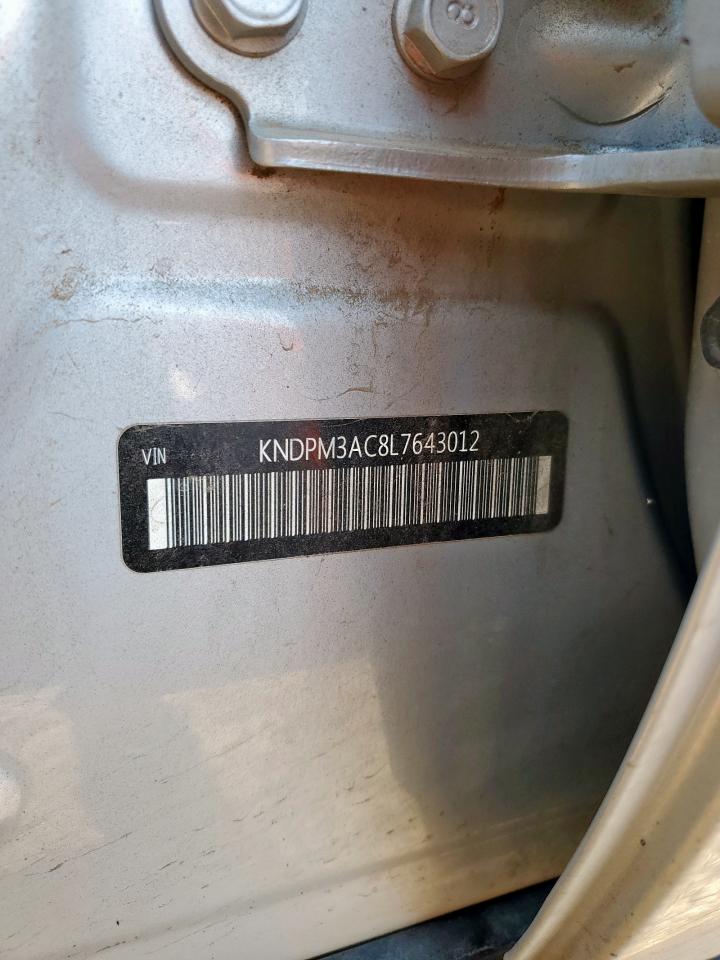 2020 Kia Sportage Lx VIN: KNDPM3AC8L7643012 Lot: 80180655