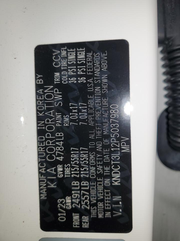 2023 Kia Niro Wave VIN: KNDCT3L12P5037980 Lot: 72095735