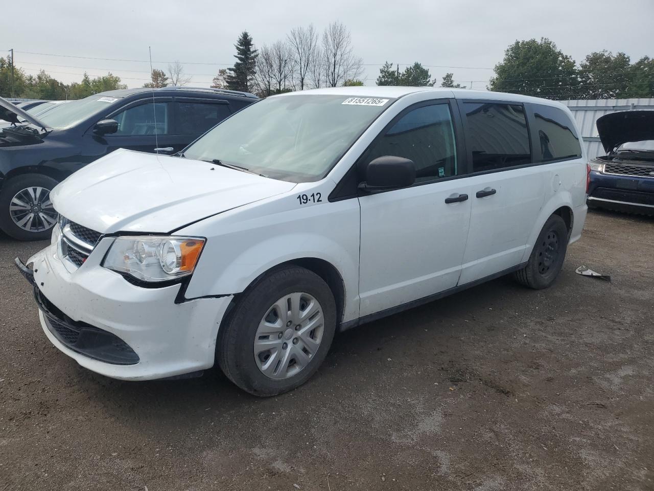 2019 Dodge Grand Caravan Se VIN: 2C4RDGBG0KR779990 Lot: 81551265