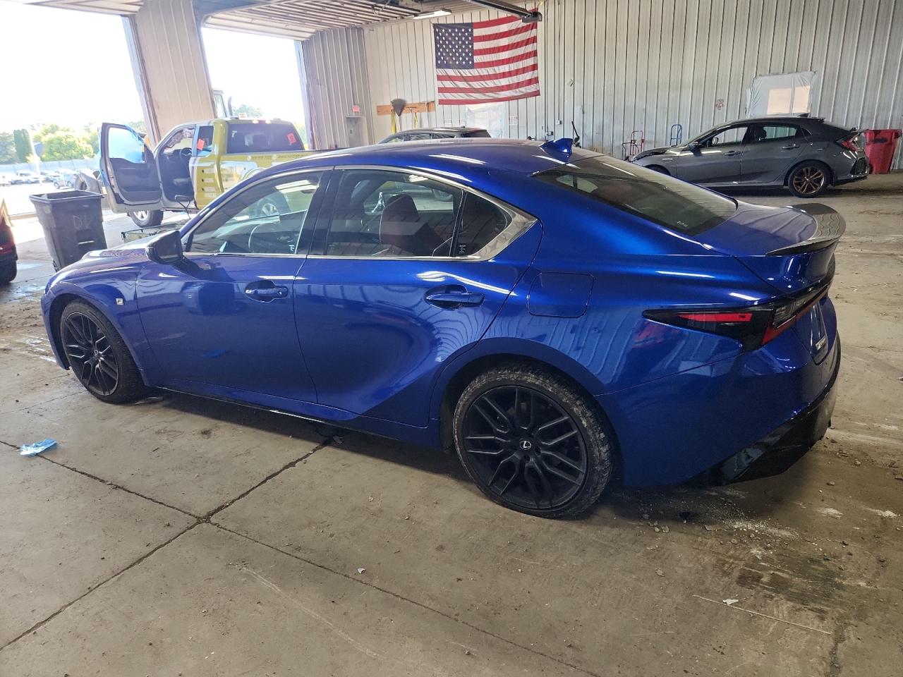 2021 Lexus Is 350 F Sport blue null gas JTHGZ1E27M5018524 photo #3