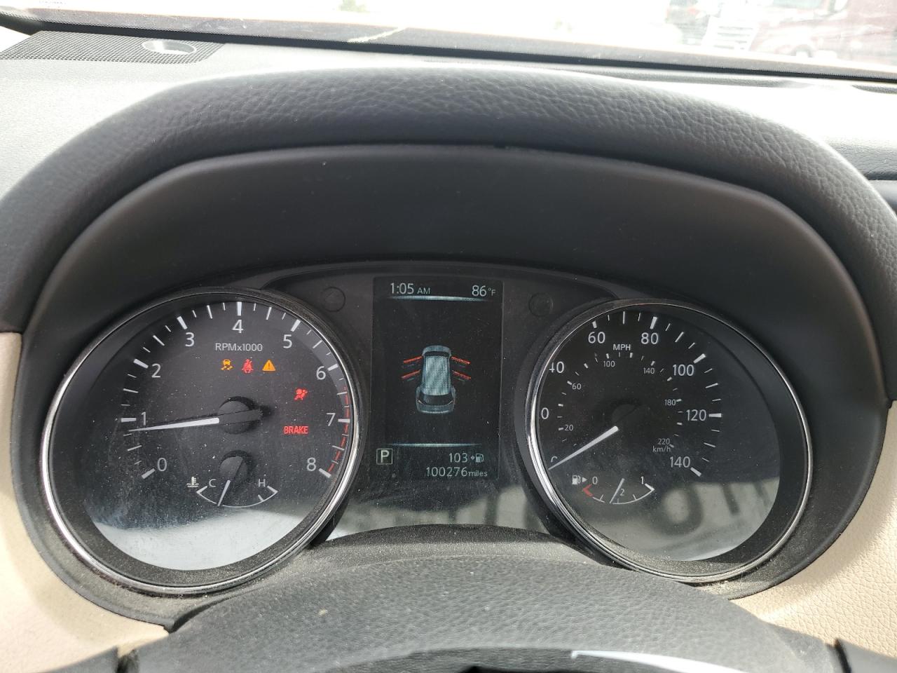 2017 Nissan Rogue Sv VIN: 5N1AT2MN2HC762765 Lot: 81141505