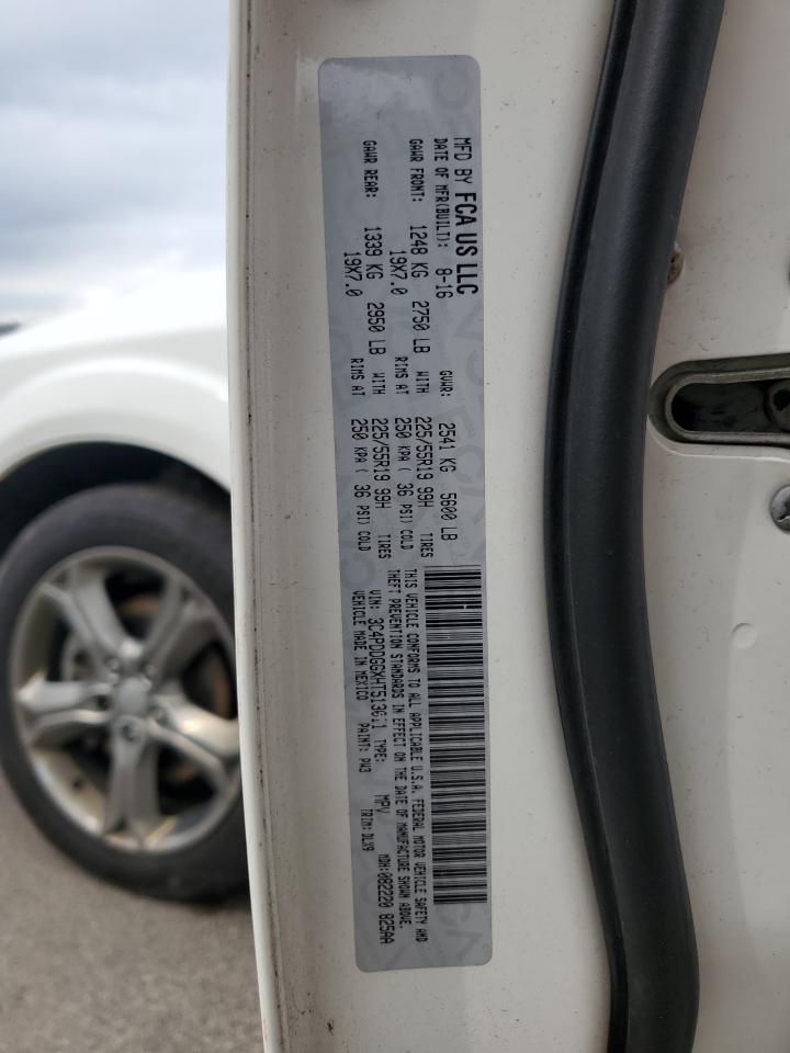 2017 Dodge Journey Crossroad VIN: 3C4PDDGGXHT513011 Lot: 80278855