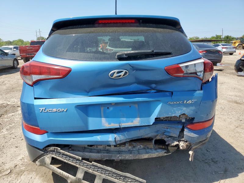  HYUNDAI TUCSON 2017 Синий