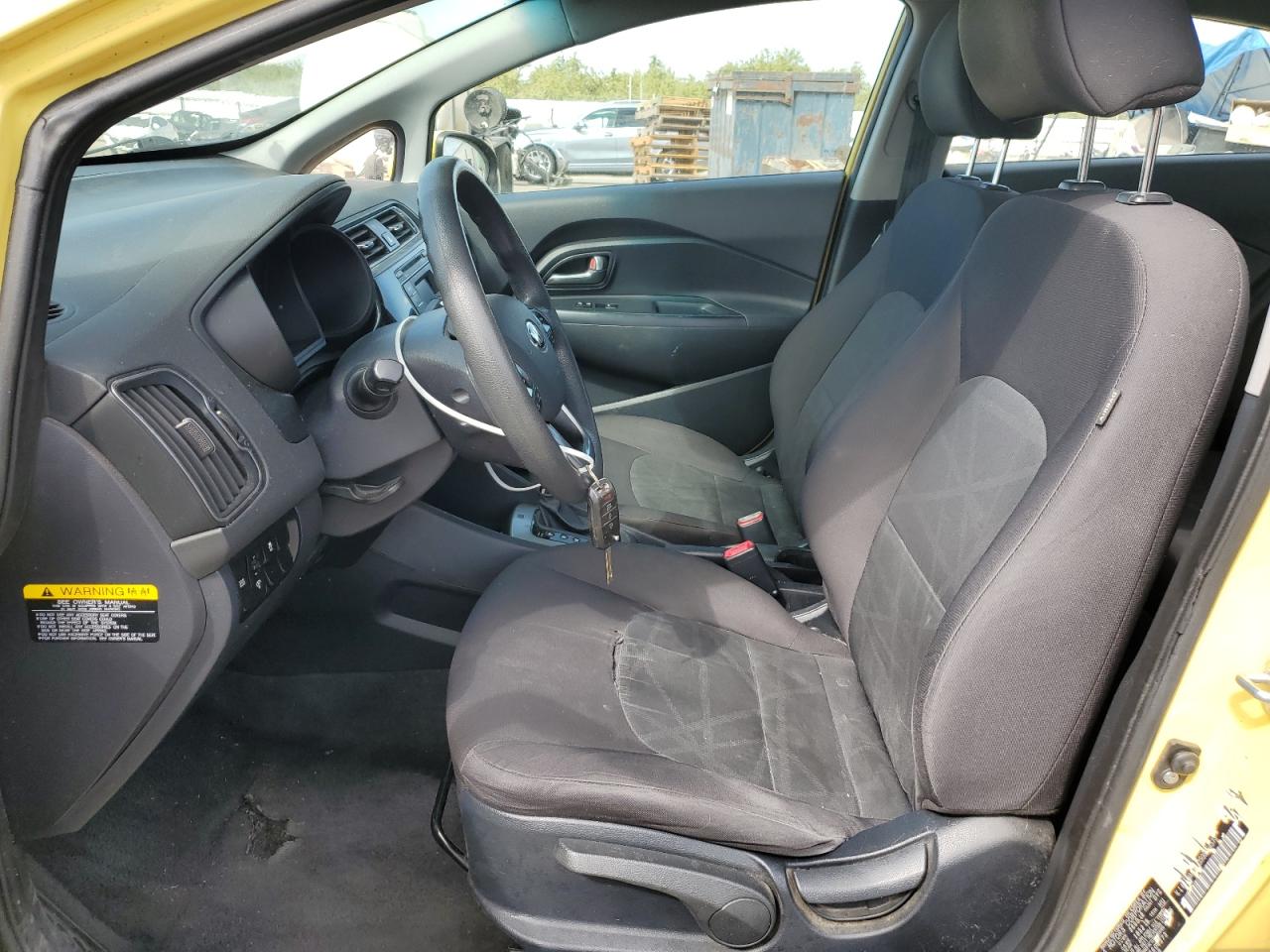 2016 Kia Rio Lx VIN: KNADM4A35G6604573 Lot: 80012815