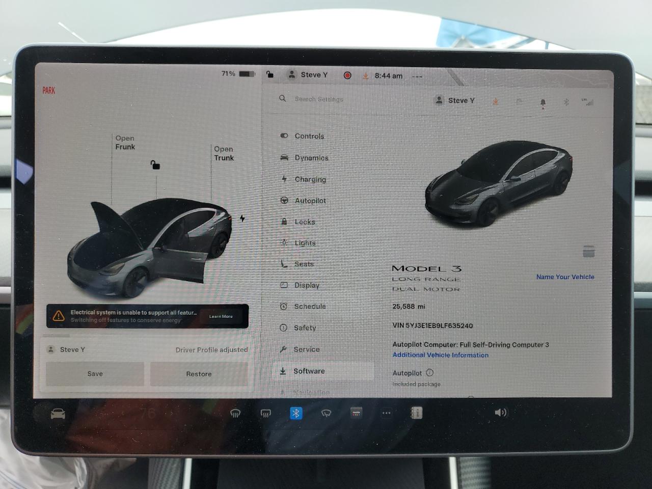 2020 Tesla Model 3 VIN: 5YJ3E1EB9LF635240 Lot: 80017535