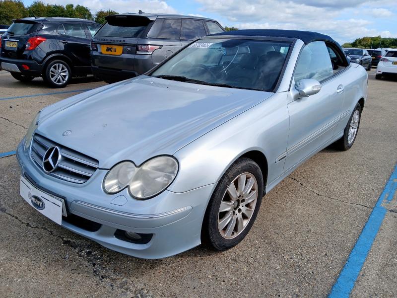 2008 MERCEDES CLK 200K ELEGANCE A  for sale at Copart NEWBURY