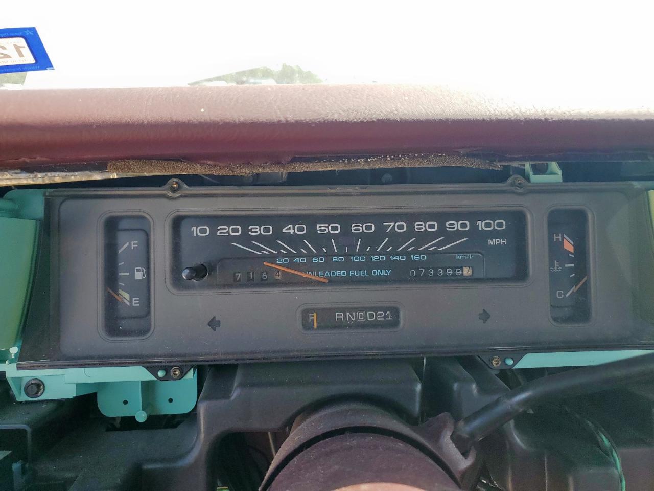 1993 Chevrolet Caprice Classic VIN: 1G1BL53E9PR137649 Lot: 84284925