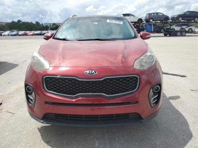 Паркетники KIA SPORTAGE 2017 Красный