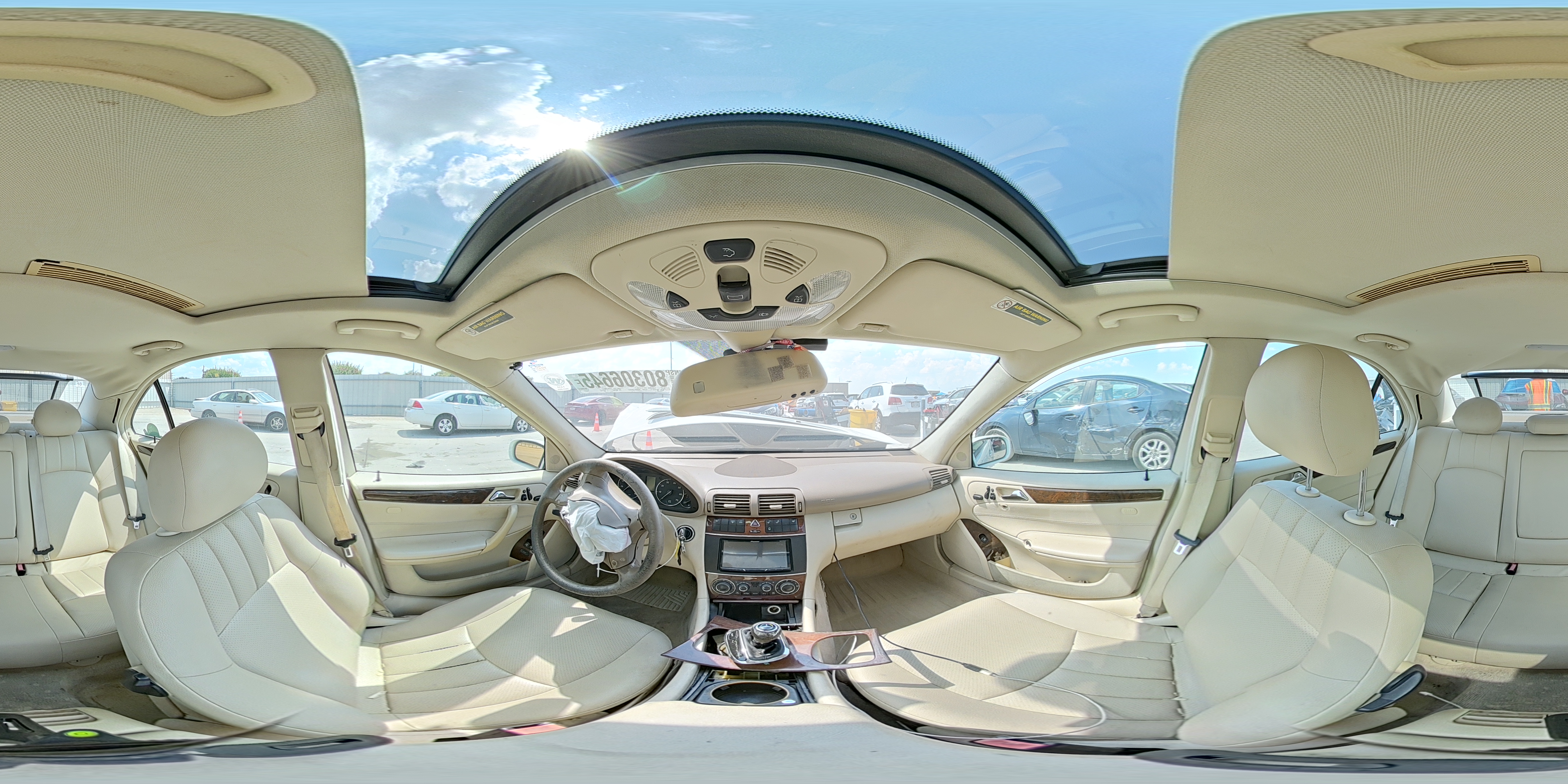 2007 Mercedes-Benz C 350 VIN: WDBRF56H67F855310 Lot: 80306645