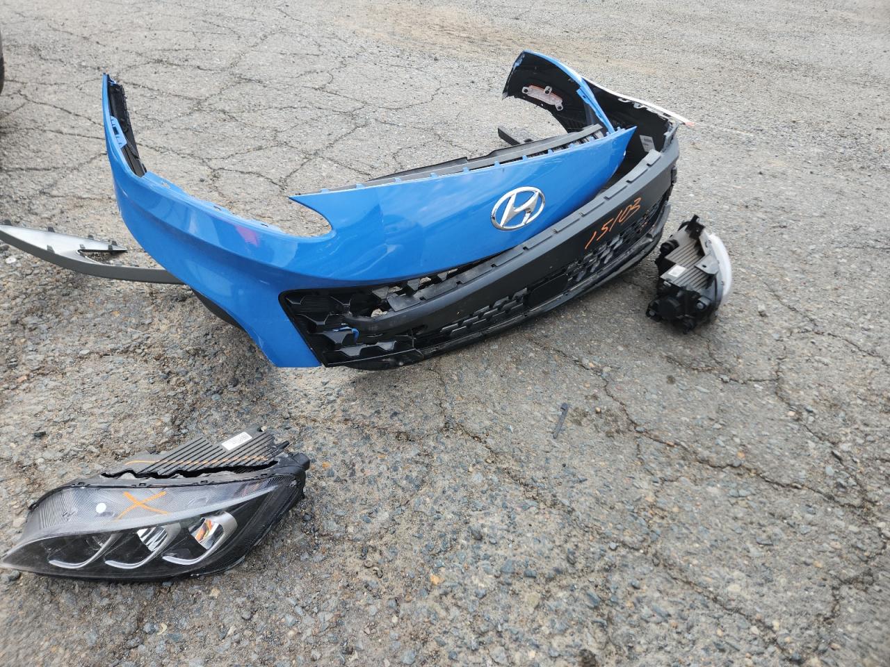 2022 Hyundai Kona Limited VIN: KM8K53A3XNU862142 Lot: 70933305