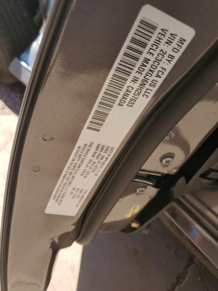 2022 Dodge Charger Scat Pack VIN: 2C3CDXGJ6NH257633 Lot: 81899995