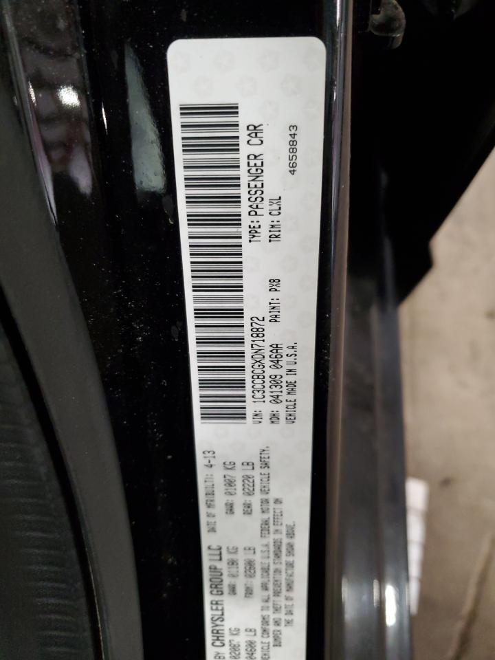 2013 Chrysler 200 Limited VIN: 1C3CCBCGXDN718872 Lot: 80497825