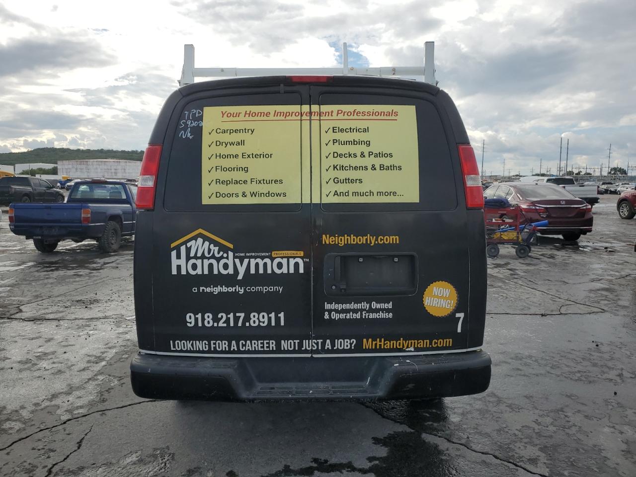 2021 Chevrolet Express 2500 Delivery Van VIN: 1GCWGAFP0M1150903 Lot: 84003665