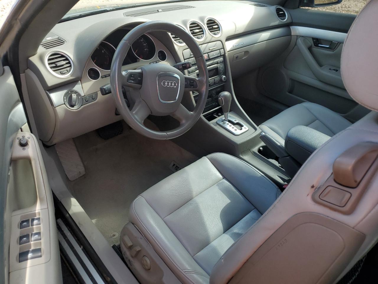 2007 Audi A4 2.0T Cabriolet Quattro VIN: WAUDF48H67K018449 Lot: 83935985