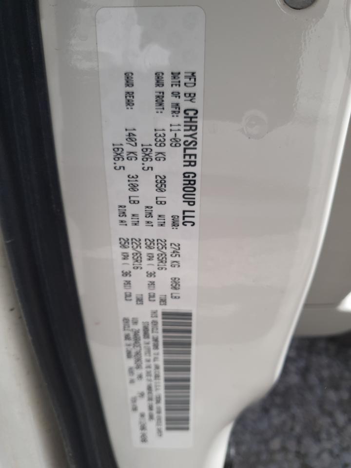 2010 Chrysler Town & Country Lx VIN: 2A4RR4DE7AR206346 Lot: 80138085