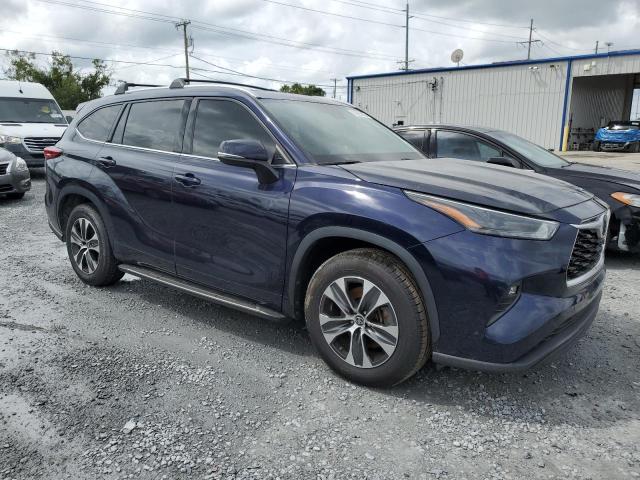  TOYOTA HIGHLANDER 2022 Синий