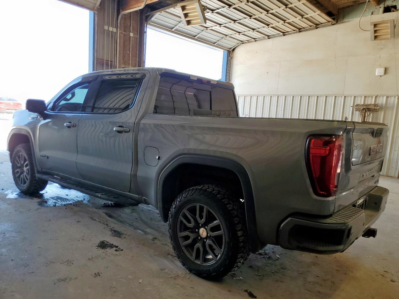 2021 GMC Sierra K1500 At4 grey null diesel 1GTU9EET9MZ183844 photo #3