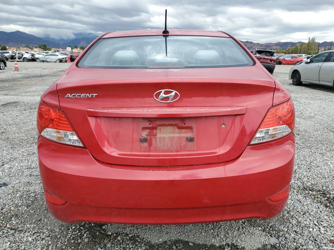 2014 Hyundai Accent Gls VIN: KMHCT4AE0EU707844 Lot: 81399485