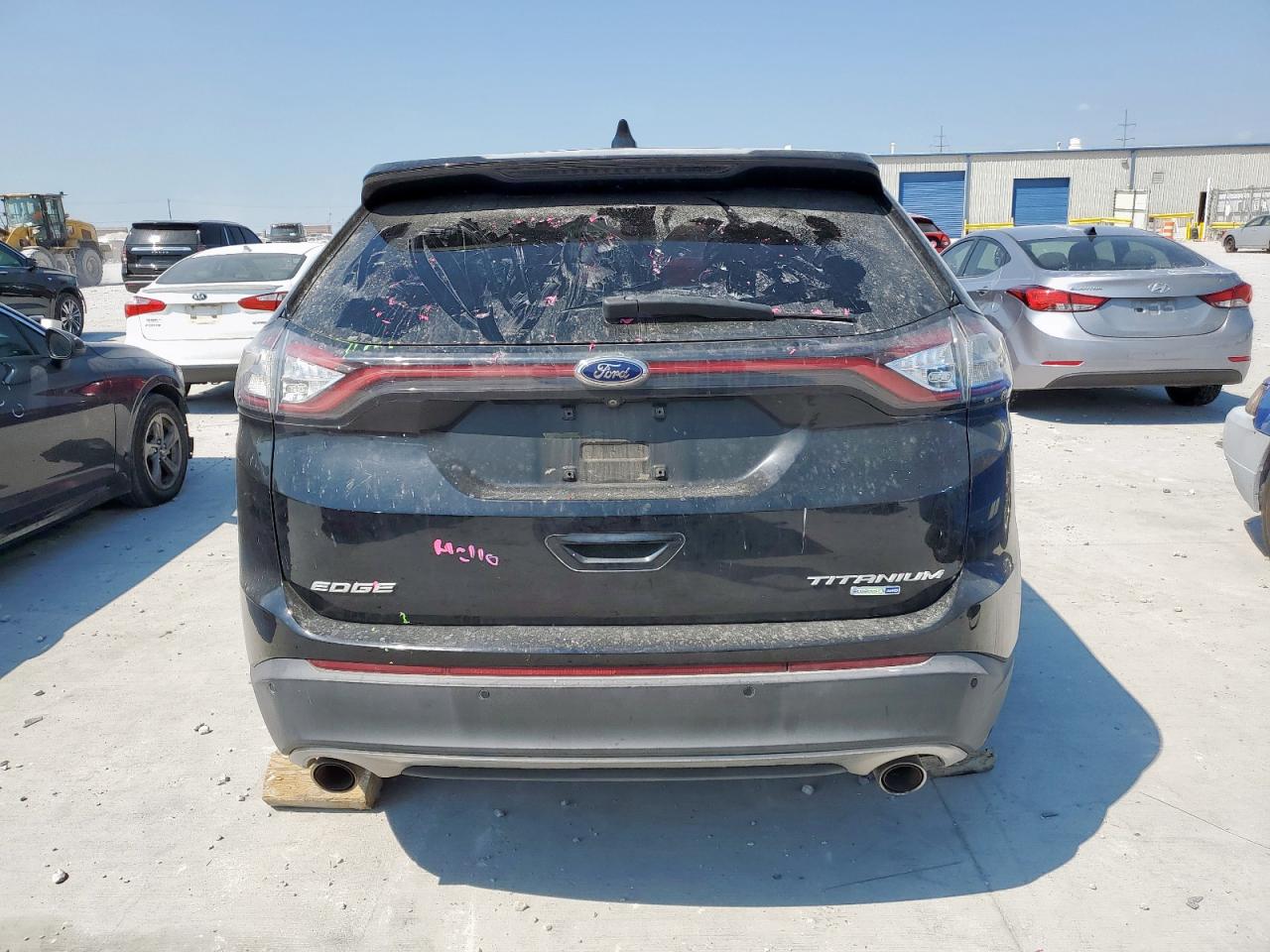 2017 Ford Edge Titanium VIN: 2FMPK4K96HBB05272 Lot: 80734585