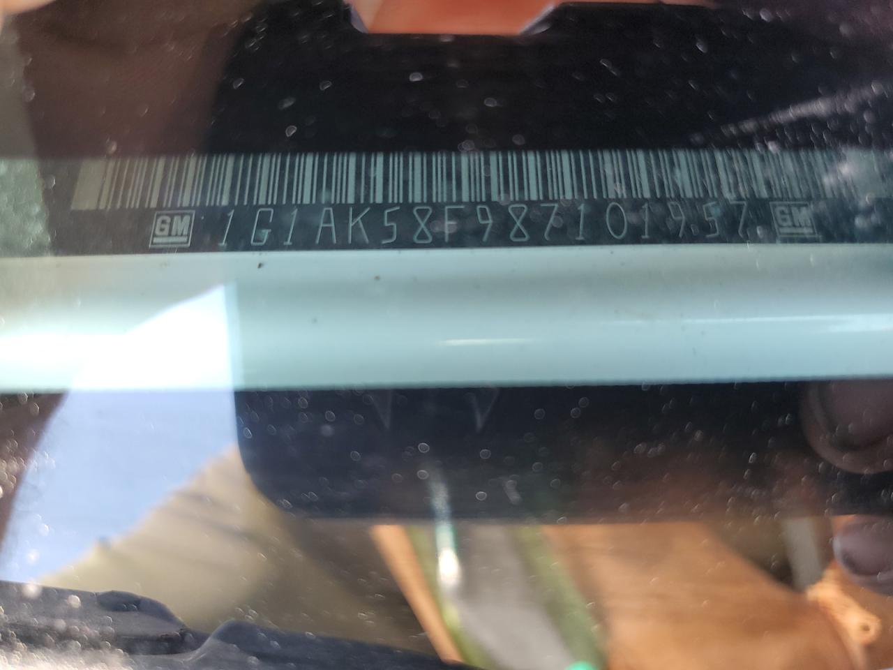 2008 Chevrolet Cobalt Ls VIN: 1G1AK58F987101957 Lot: 81136635