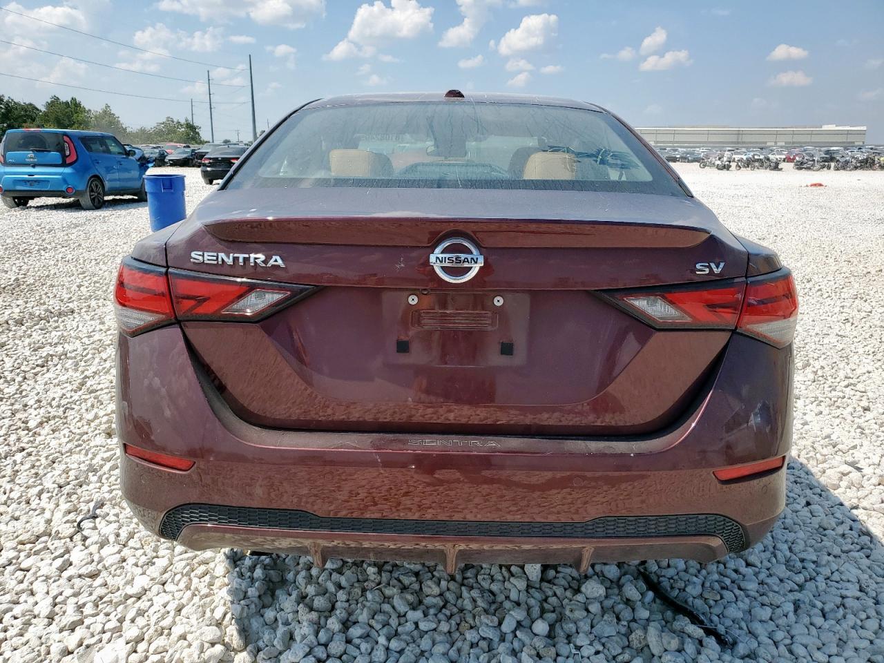 2022 Nissan Sentra Sv VIN: 3N1AB8CV9NY301077 Lot: 81082495