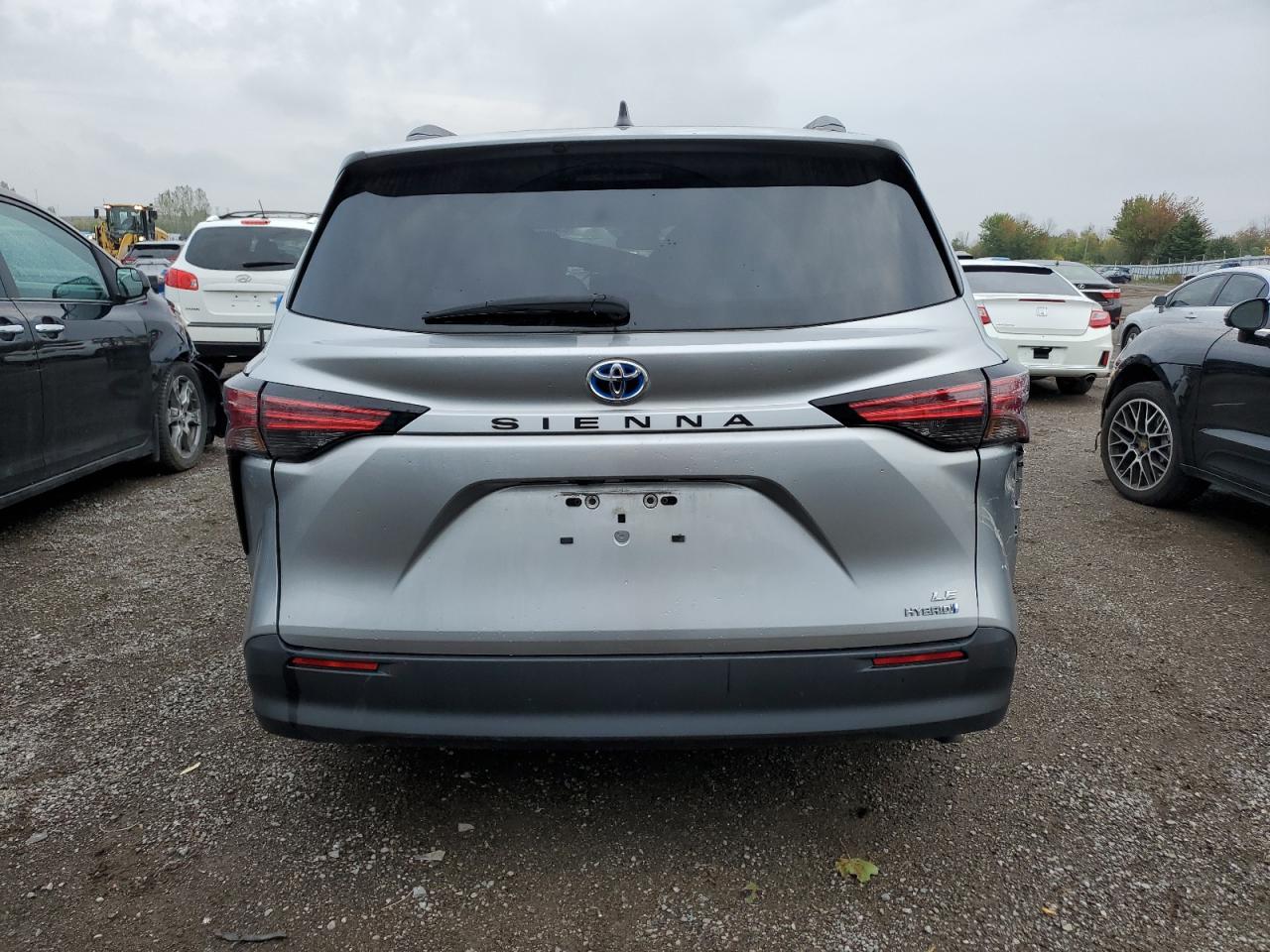 2022 Toyota Sienna Le VIN: 5TDGRKEC7NS120661 Lot: 83801075