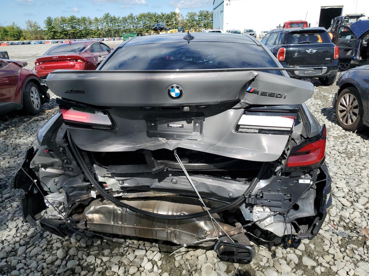 2022 BMW M550Xi VIN: WBA13BK08NCJ19762 Lot: 80903235