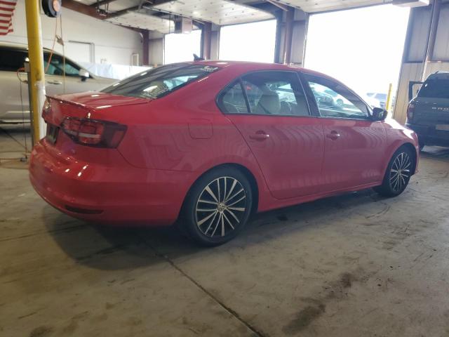  VOLKSWAGEN JETTA 2016 Красный