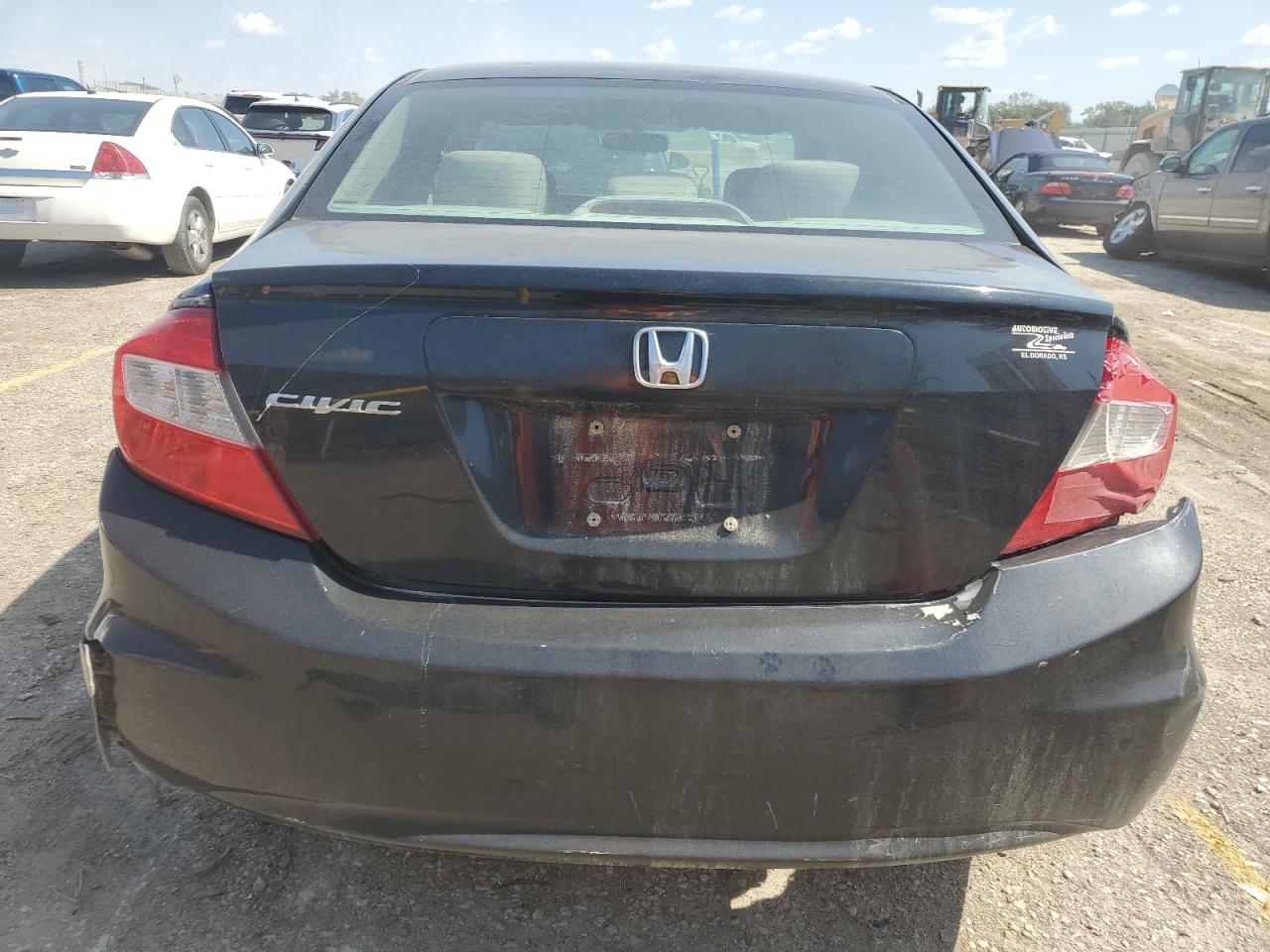 2012 Honda Civic Lx VIN: 19XFB2F53CE048641 Lot: 84006835