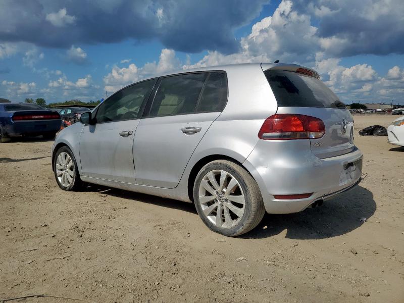 Hatchbacks VOLKSWAGEN GOLF 2014 Srebrny