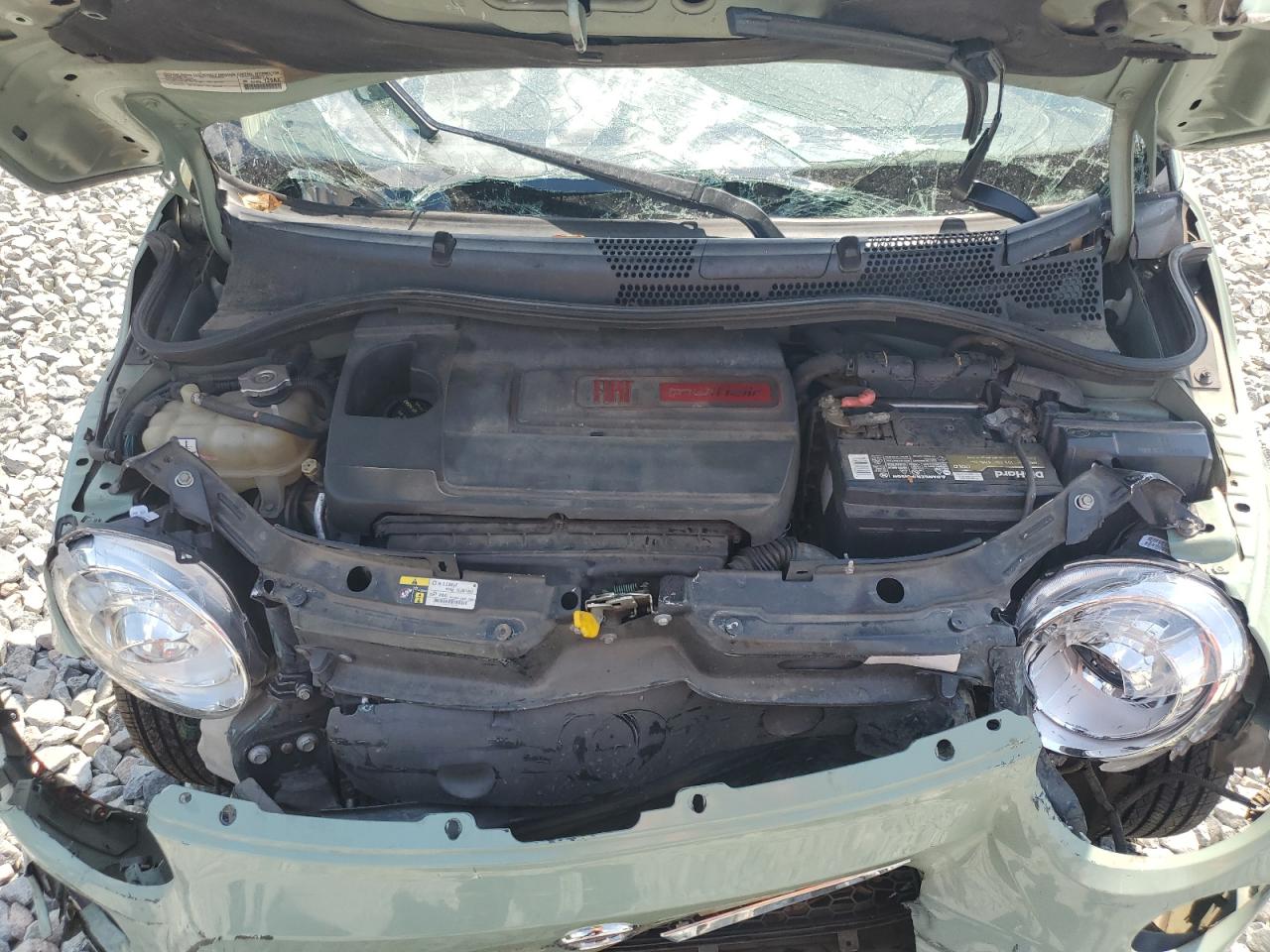 2015 Fiat 500 Pop VIN: 3C3CFFDR1FT502586 Lot: 71182505