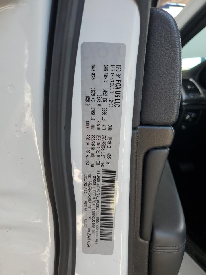 2020 Jeep Grand Cherokee Limited VIN: 1C4RJEBG7LC252102 Lot: 80758255