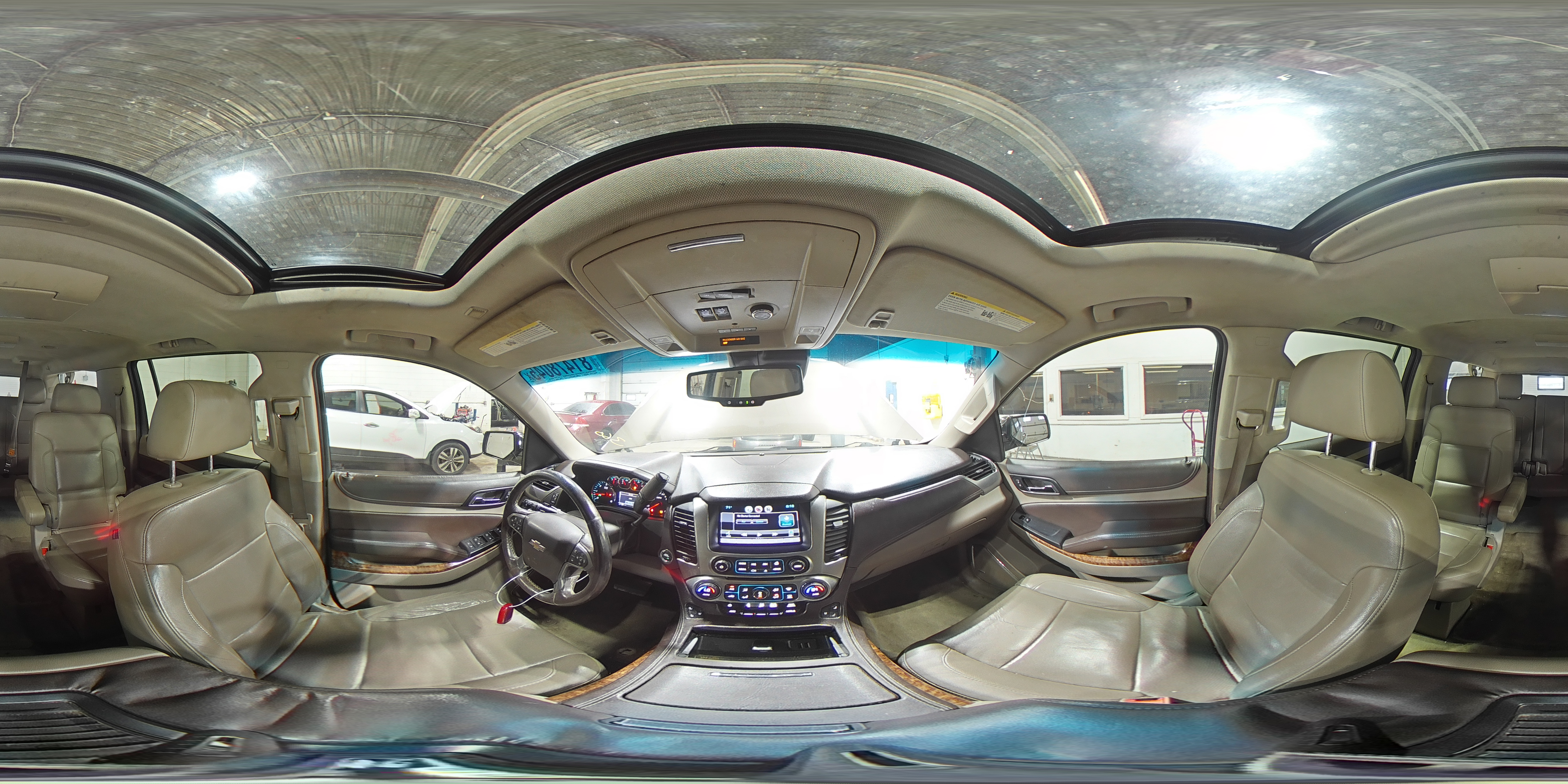 2015 Chevrolet Suburban K1500 Ltz VIN: 1GNSKKKCXFR723694 Lot: 81478045