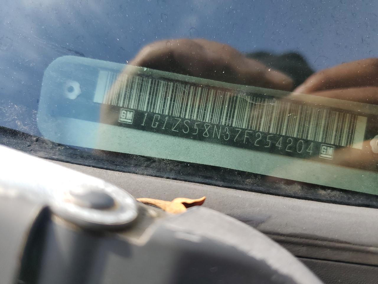 2007 Chevrolet Malibu Ls VIN: 1G1ZS58N37F254204 Lot: 80102925