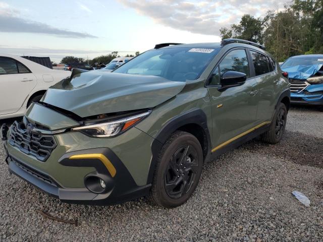  SUBARU CROSSTREK 2025 Зеленый