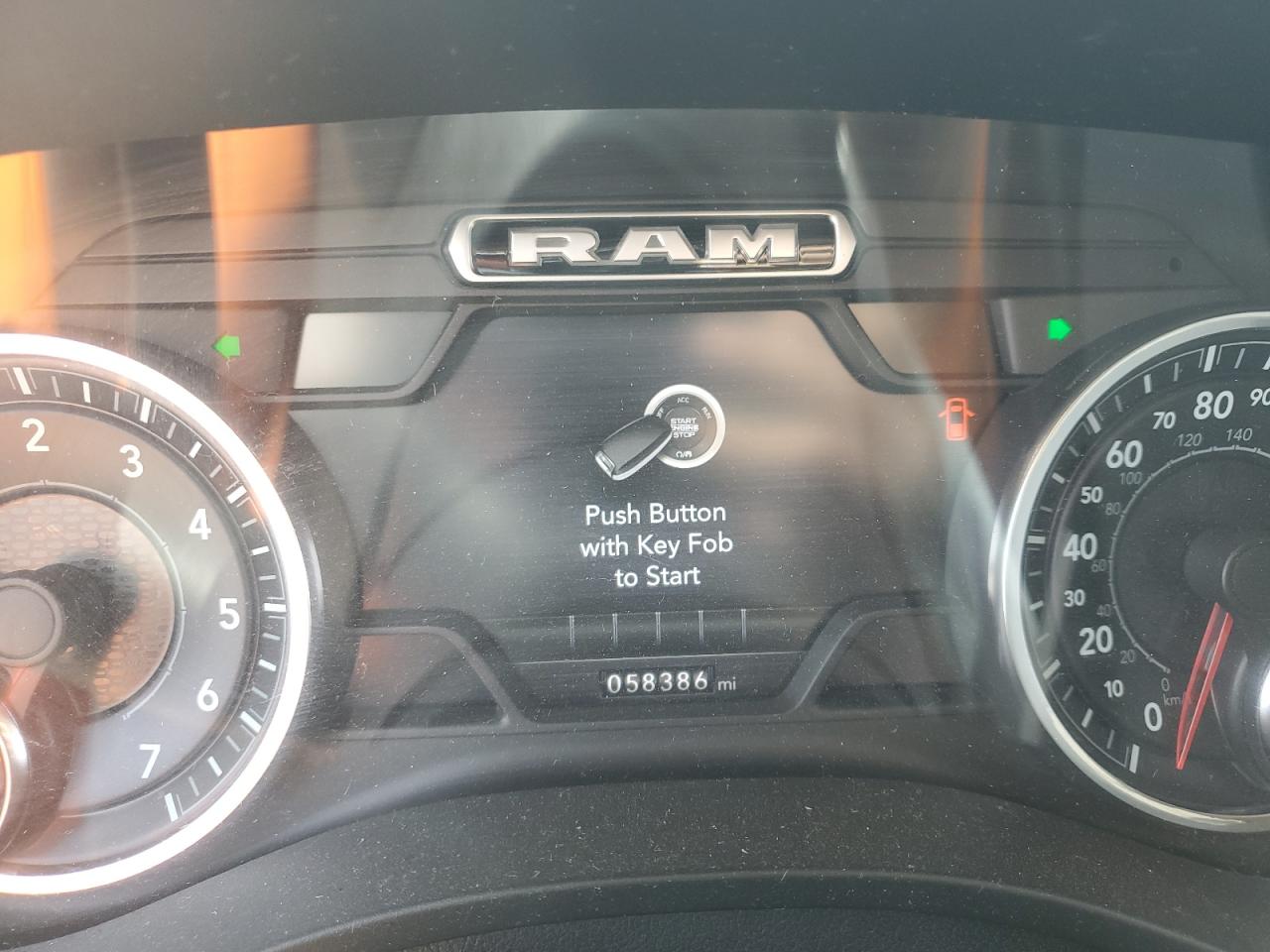 2020 Ram 1500 Big Horn/Lone Star VIN: 1C6SRFFT0LN413442 Lot: 83803225