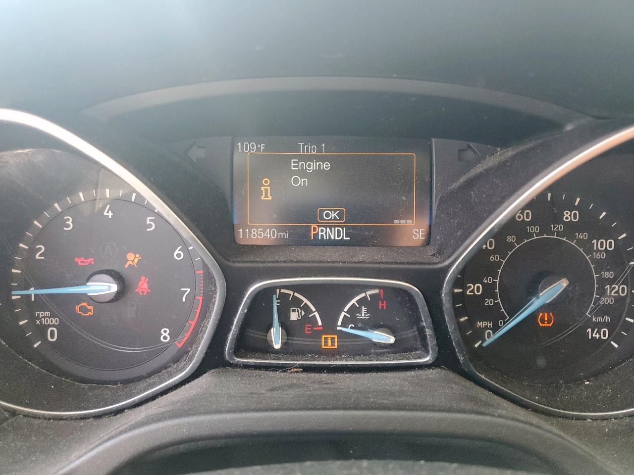 2018 Ford Focus Se VIN: 1FADP3F2XJL259494 Lot: 80445125