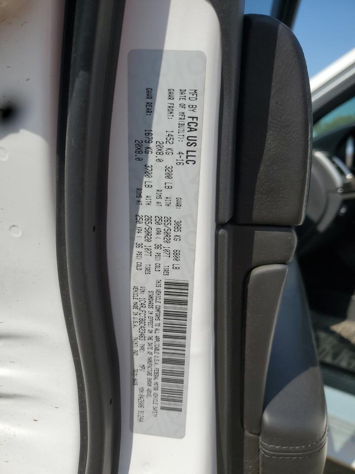 2016 Jeep Grand Cherokee Overland VIN: 1C4RJFCT8GC423463 Lot: 70821095