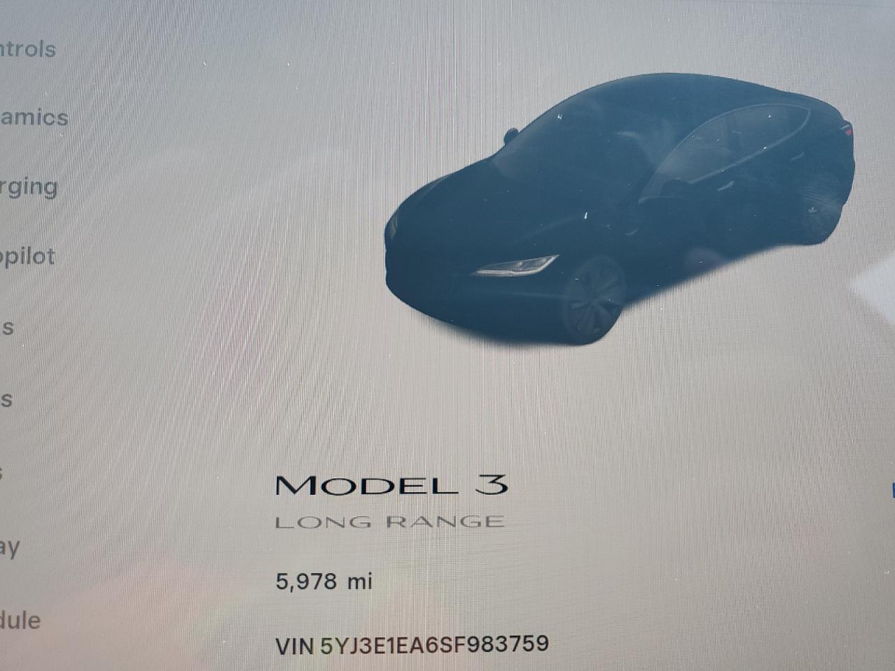 2025 Tesla Model 3 VIN: 5YJ3E1EA6SF983759 Lot: 70429225
