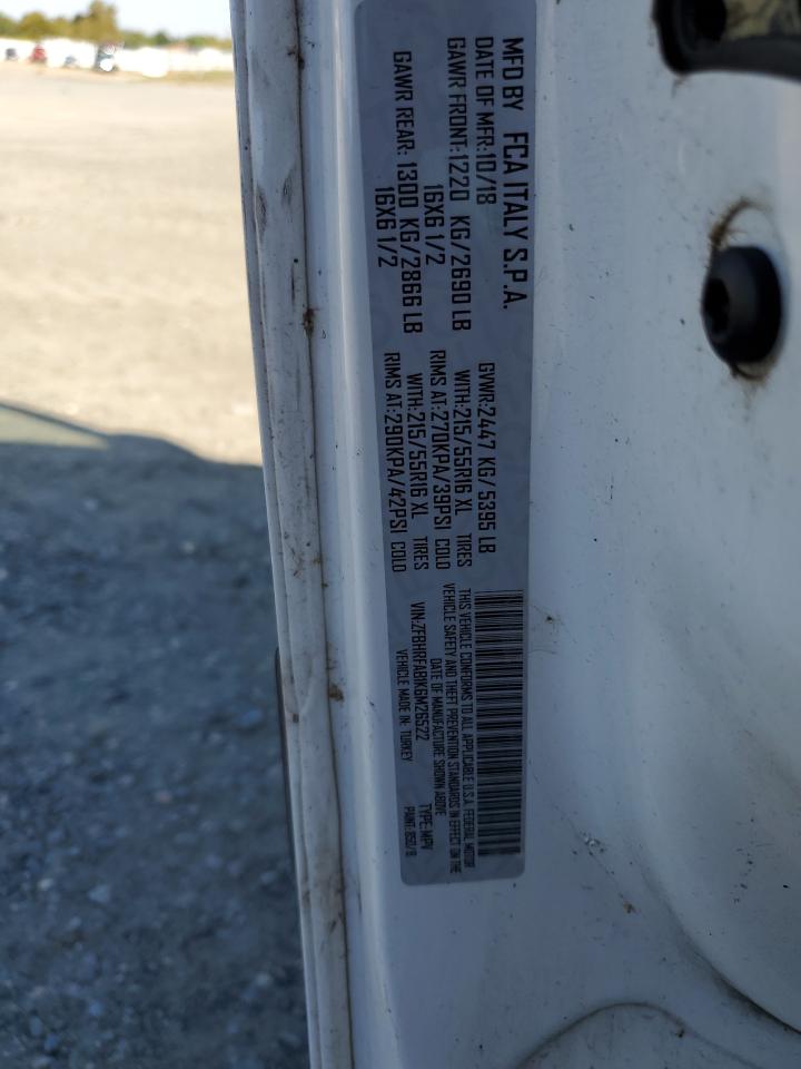 2019 Ram Promaster City VIN: ZFBHRFAB1K6M26522 Lot: 82105885
