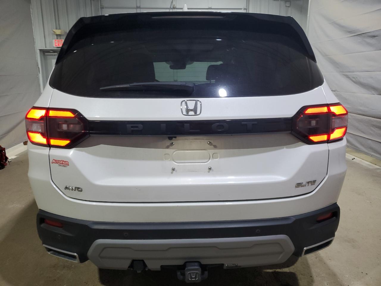 2023 Honda Pilot Elite VIN: 5FNYG1H86PB048077 Lot: 80201965