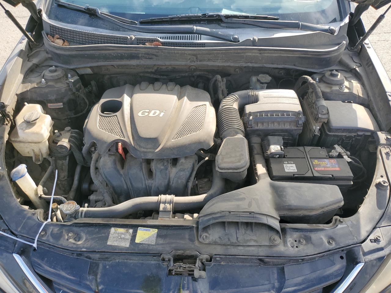 2013 Hyundai Sonata Gls VIN: 5NPEB4AC5DH581343 Lot: 81716405