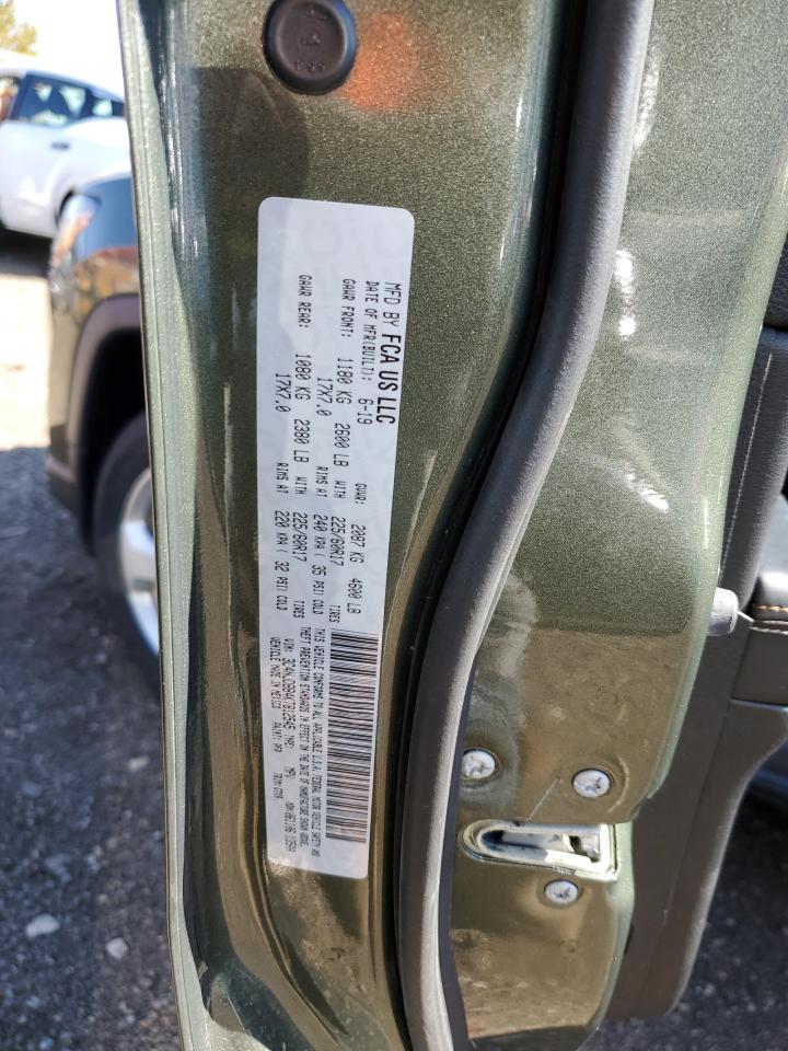 2019 Jeep Compass Latitude VIN: 3C4NJDBB4KT812545 Lot: 81936155